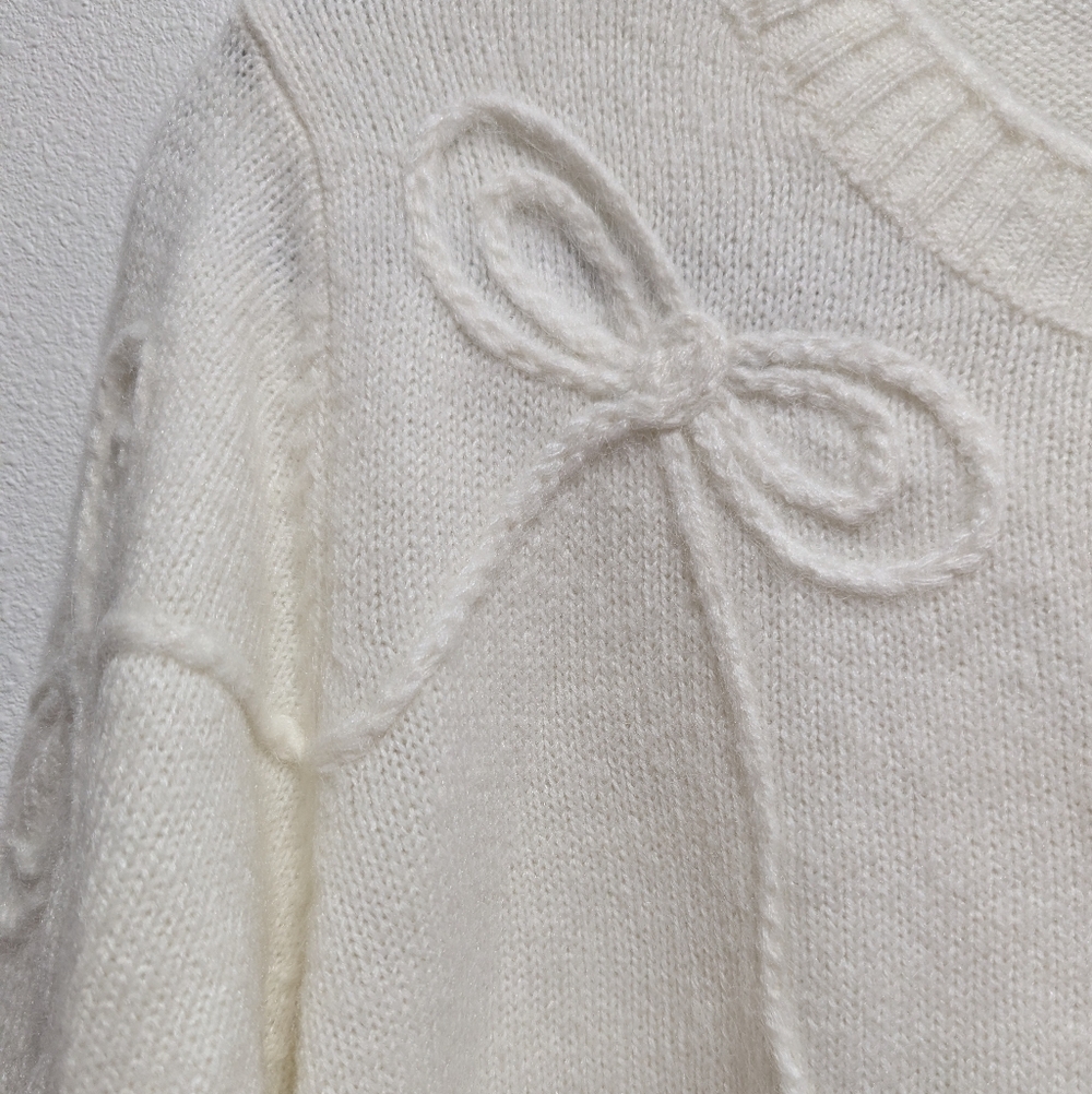 NWT Bow Cardigan Sweater 🎀🎀 - Picture 3 of 9